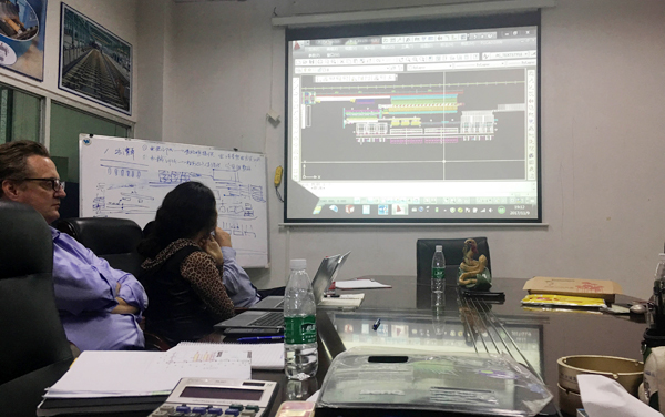 北京科技大學(xué)楊海波教授到我司指導(dǎo)工作。
