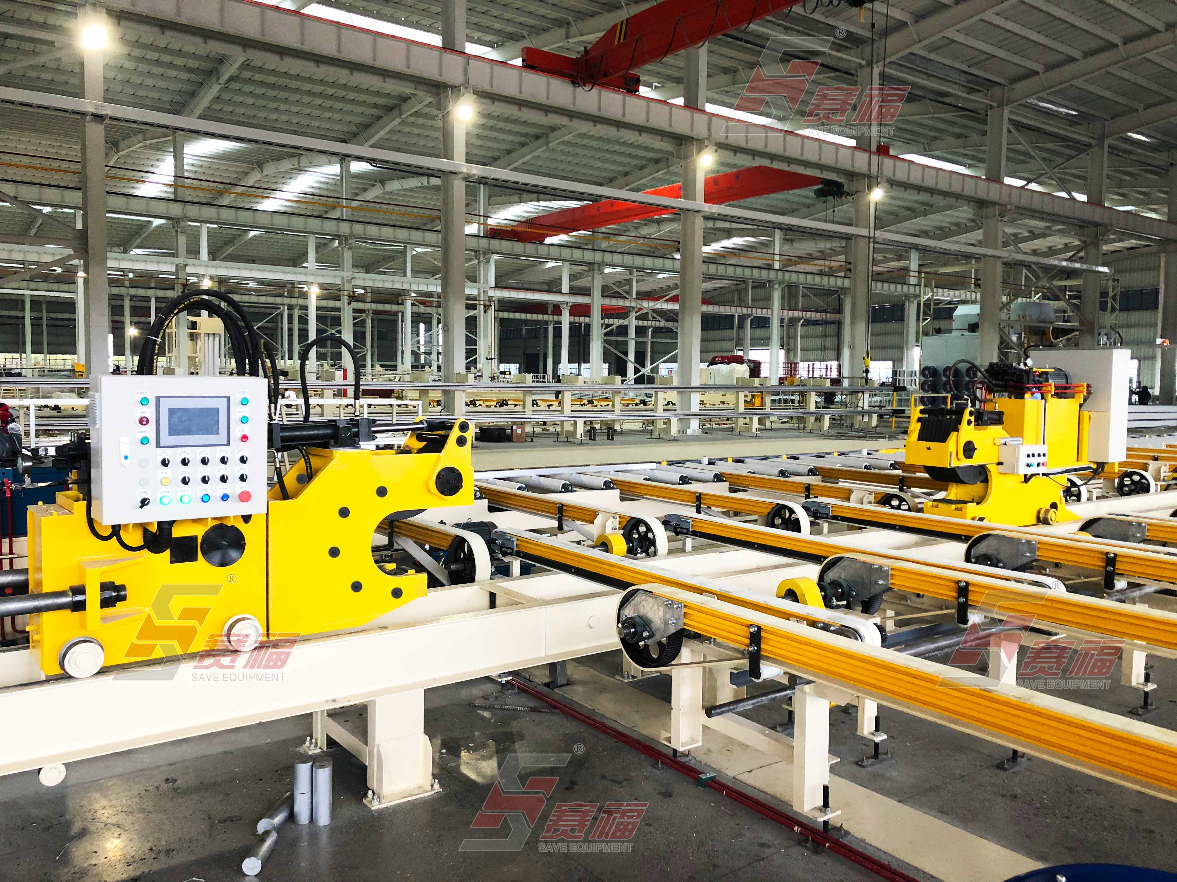 紹興巨龍新型材料有限公司向我司定制了1500噸鋁擠壓在線淬火以及若干臺模具加熱爐。
